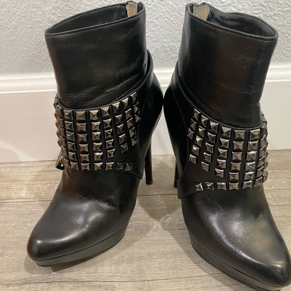 Micheal Kors multi-style biker booties